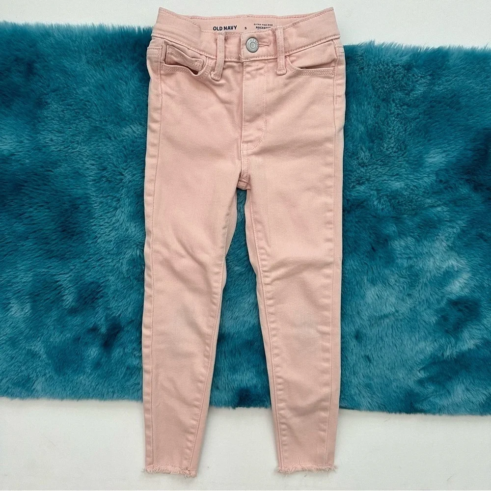 Old Navy Girls Extra High Rise Rockstar Jeggings Size 5
